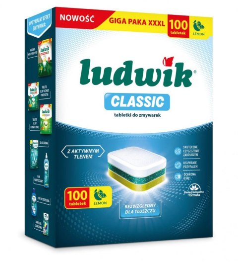 Tabletki do zmywarek Classic LUDWIK, 100 szt.