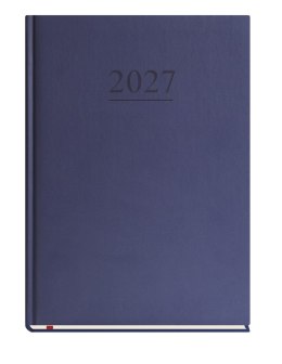 Terminarz Klasyczny B5 2027, granatowy, kalendarz 1 strona 1 tydzień + strona na notatki, Michalczyk i Prokop T-221V-G