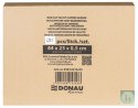 Wieszak na ubrania antypoślizgowy DONAU HOME, 44x23x0,5cm, 20 szt., czarny