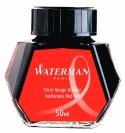 Waterman atrament w butelce 50ml. - czerwony - Audacious Red PRZECENA