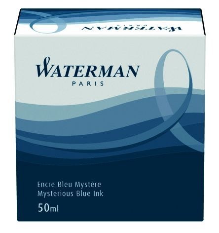 Waterman atrament w butelce 50ml. - granatowy - Mysteriuos Blue PRZECENA