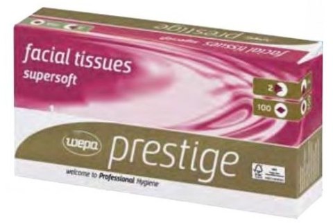 Chusteczki kosmetyczne WEPA Prestige 100szt.